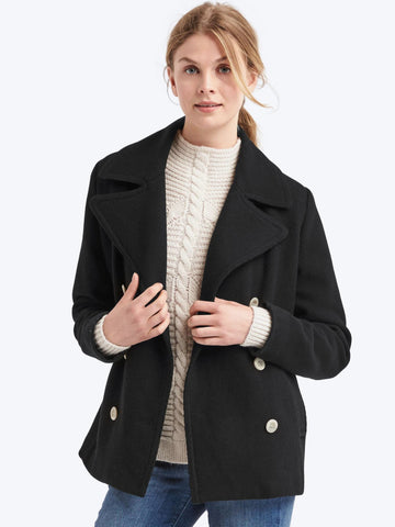 Classic peacoat