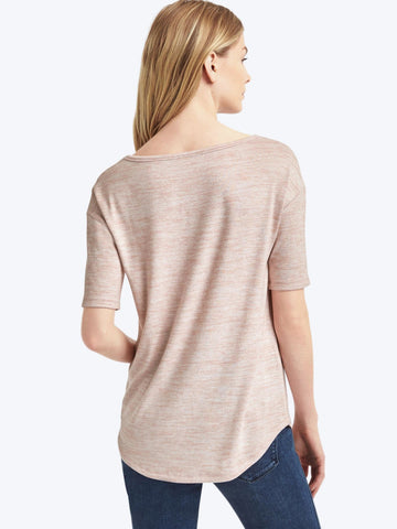 Softspun knit tee