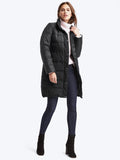 Long down puffer coat