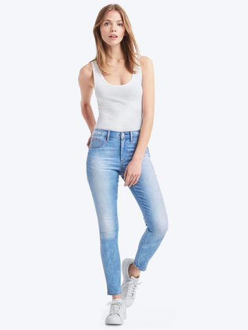 High Stretch Legging Jeans Light Indigo