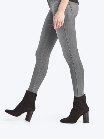 High Stretch Legging Jeans Gray Denim